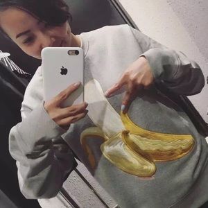 Acne Studios Banana Grey Sweatshirt size S